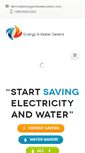 Mobile Screenshot of energyandwatersavers.com